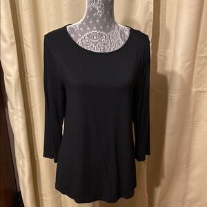 H by Halston Black Women's Top